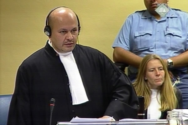 Karim Khan, new defence counsel of Florence Hartmann