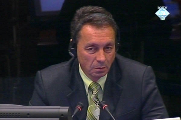 Nedzib Djozo, witness at the Radovan Karadzic trial 