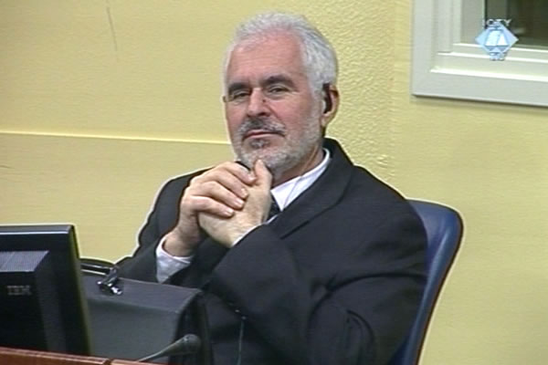Stojan Zupljanin in the courtroom 