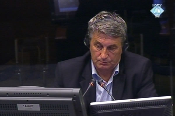 Radomir Rodic, witness at the Mico Stanisic and Stojan Zupljanin trial