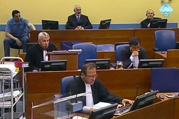 Mico Stanisic i Stojan Zupljanin in the courtroom