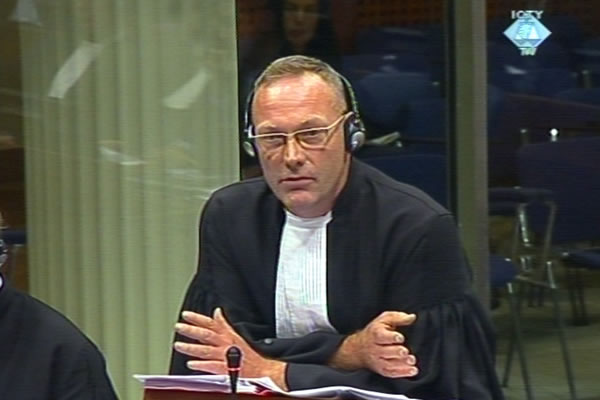 Ben Emmerson, defence attorney of Haradinaj