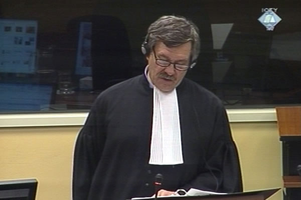 Kenneth Scott, prosecutor in the case of the former Herzeg Bosnia leaders Kenneth Scott, prosecutor in the case of the former Herzeg Bosnia leaders