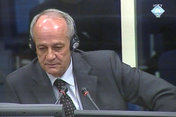 Ramiz Mujkic, witness at the Radovan Karadzic trial Ramiz Mujkic, witness at the Radovan Karadzic trial