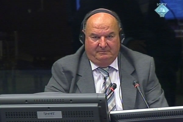Asim Dzambasovic, witness at the Radovan Karadzic trial Asim Dzambasovic, witness at the Radovan Karadzic trial