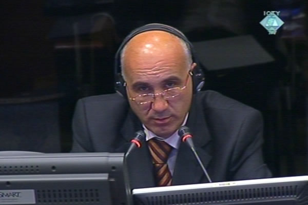 Hajrudin Karic, witness at the Radovan Karadzic trial