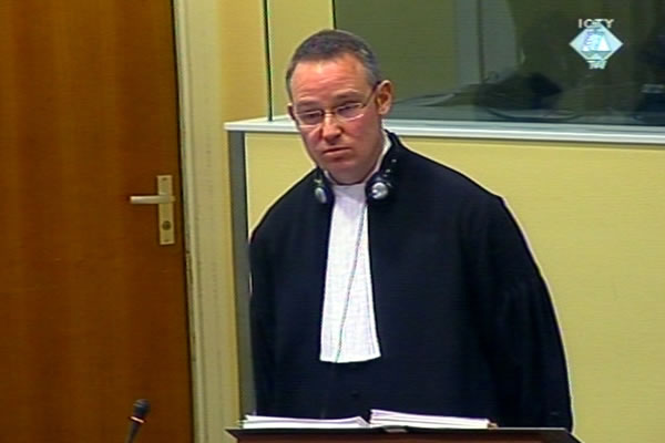 Mathias Marcussen, prosecutor on Vojislav Seselj trial