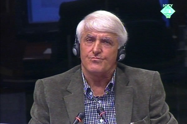 Mehmed Music, witness at the Radovan Karadzic trial Mehmed Music, witness at the Radovan Karadzic trial