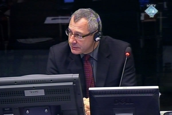 Tomasz Blaszczyk, witness at the Radovan Karadzic trial