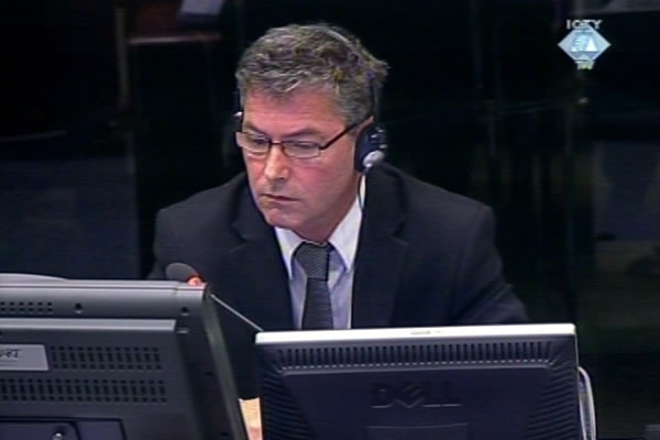 Jean-Rene Ruez, witness at the Radovan Karadzic trial