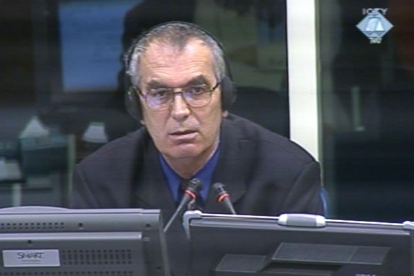 Ratko Skrbic, defence witness of Zdravko Tolimir