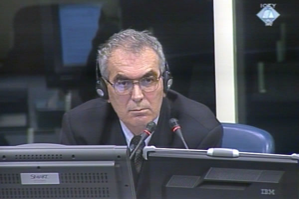 Ratko Skrbic, defence witness of Zdravko Tolimir