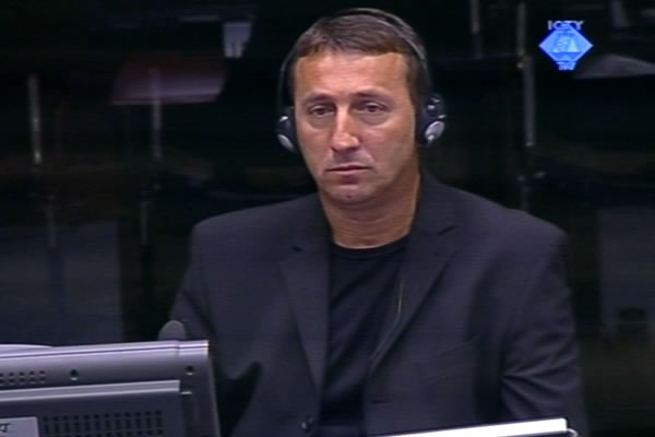 Rajif Begic, witness at the Ratko Mladic trial