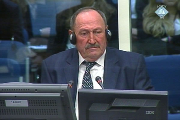 Milorad Dzida, defence witness of Radovan Karadzic