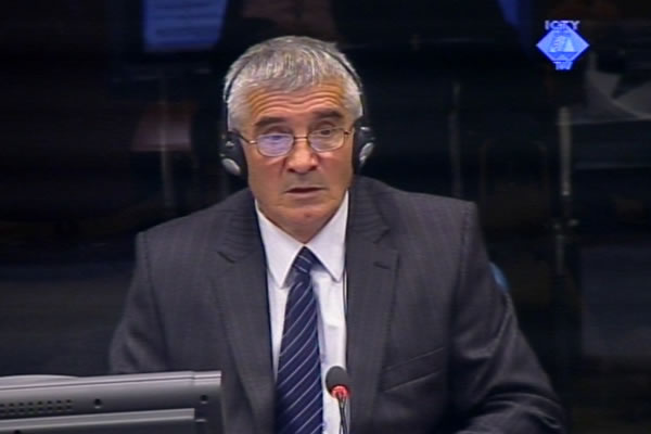 Stojan Dzino, defence witness of Radovan Karadzic Stojan Dzino, defence witness of Radovan Karadzic