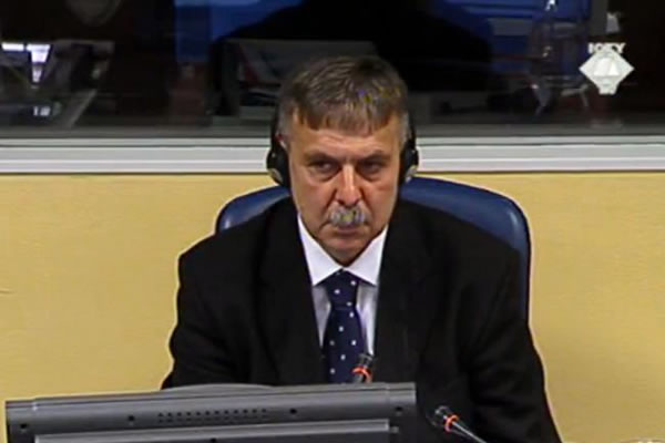 Zeljko Cirba, witness at the Goran Hadzic trial Zeljko Cirba, witness at the Goran Hadzic trial