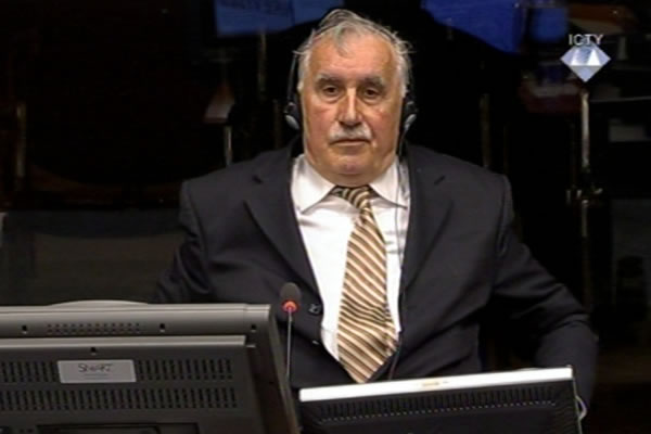 Bozidar Vucurevic, defence witness of Radovan Karadzic