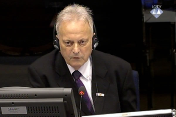 Stevo Pasalic, defence witness of Radovan Karadzic