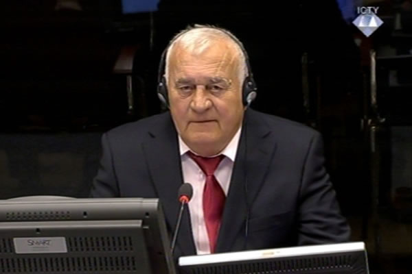 Zivko Filipovic, defence witness of Radovan Karadzic Zivko Filipovic, defence witness of Radovan Karadzic