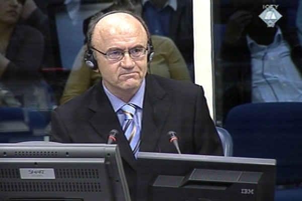 Stanislav Galic, defence witness of Radovan Karadzic