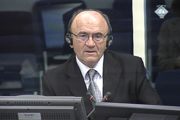 Stanislav Galic, defence witness of Radovan Karadzic