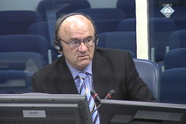 Stanislav Galic, defence witness of Radovan Karadzic Stanislav Galic, defence witness of Radovan Karadzic