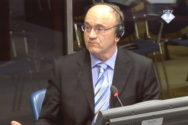 Stanislav Galic, defence witness of Radovan Karadzic Stanislav Galic, defence witness of Radovan Karadzic