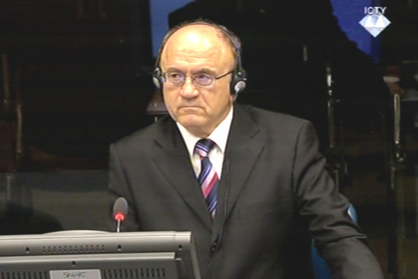 Stanislav Galic, defence witness of Radovan Karadzic