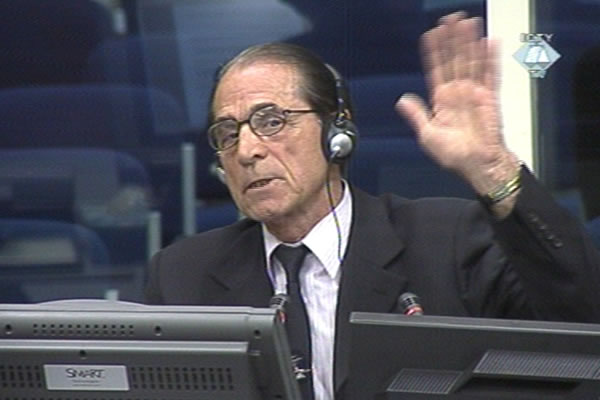 Bogdan Subotic, defence witness of Radovan Karadzic