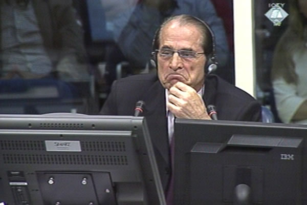 Bogdan Subotic, defence witness of Radovan Karadzic Bogdan Subotic, defence witness of Radovan Karadzic