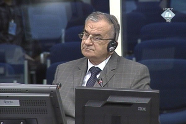Petar Salapura, defence witness of Radovan Karadzic