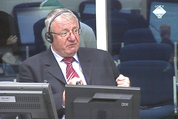 Vojislav Seselj, defence witness of Radovan Karadzic