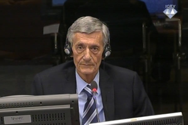 Radovan Radinovic, defence witness of Radovan Karadzic