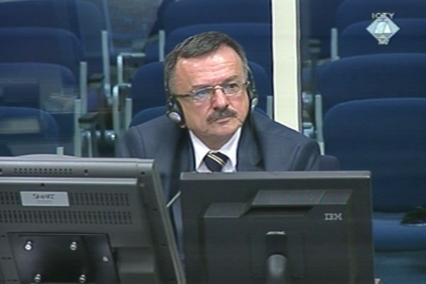 Emir Turkusic, witness at the Ratko Mladic trial Emir Turkusic, witness at the Ratko Mladic trial