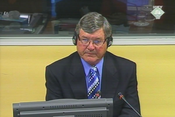 John Wilson, witness at the Goran Hadzic trial John Wilson, witness at the Goran Hadzic trial