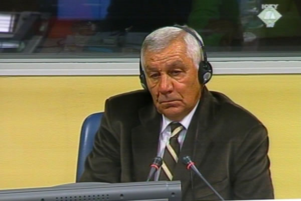 Aleksandar Vasiljevic, witness at the Goran Hadzic trial Aleksandar Vasiljevic, witness at the Goran Hadzic trial