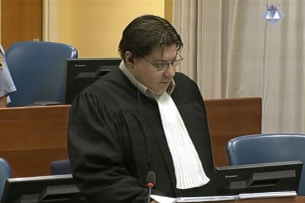 Dragan Ivetic, defence attorney of Ratko Mladic