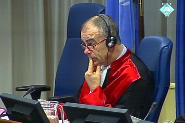 Frederik Harhoff, the Danish judge at the Tribunal