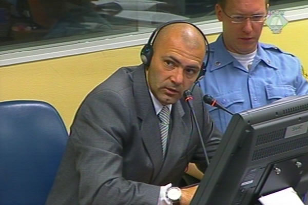 Vilim Karlovic, witness at the Goran Hadzic trial Vilim Karlovic, witness at the Goran Hadzic trial