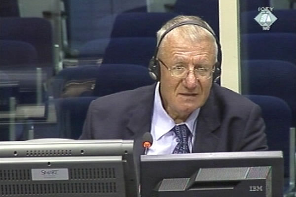 Vojislav Seselj, defence witness at Goran Hadzic trial