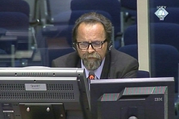 Vojin Susa, defence witness at Goran Hadzic trial Vojin Susa, defence witness at Goran Hadzic trial