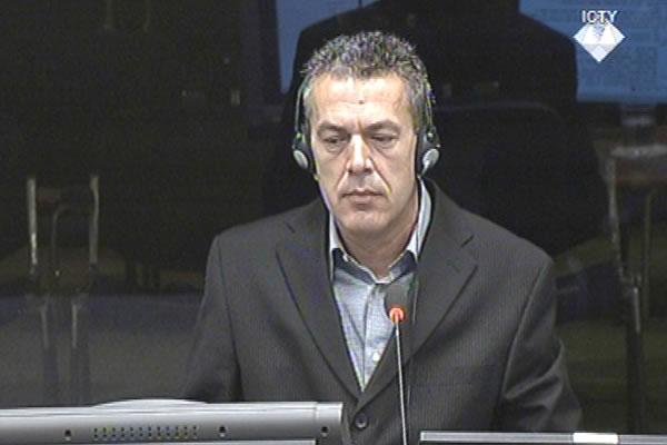Mladen Blagojevic, defence witness at Rako Mladic trial Mladen Blagojevic, defence witness at Rako Mladic trial