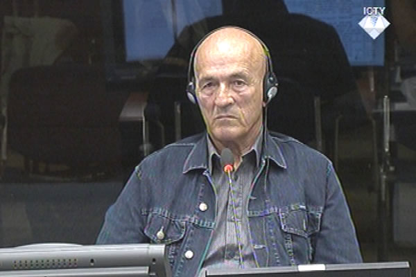 Mladjen Kenjic, defence witness at Rako Mladic trial