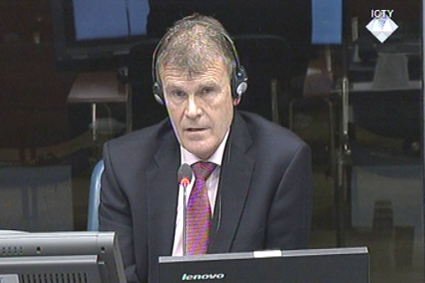 Paul Conway, defence witness at Rako Mladic trial Paul Conway, defence witness at Rako Mladic trial