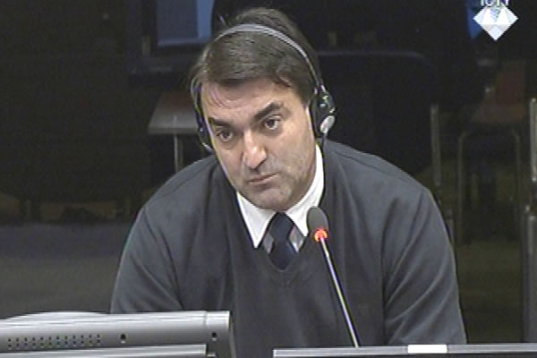 Ljubodrag Gajic, defence witness at Rako Mladic trial Ljubodrag Gajic, defence witness at Rako Mladic trial