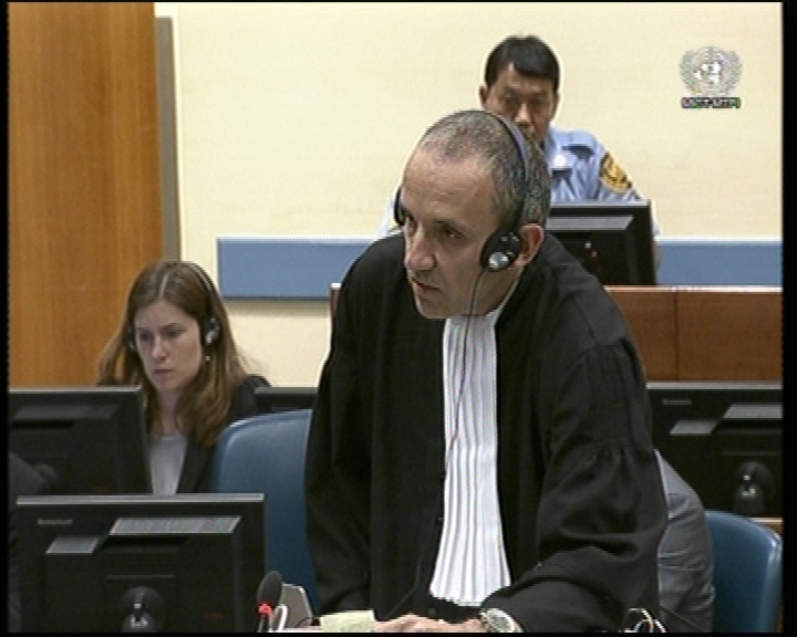 Vladimir Petrović, Franko Simatović's defence counsel