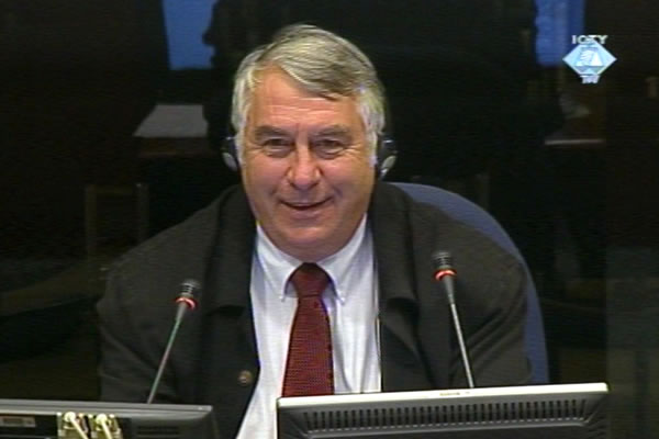 Alain Forand, witness at the Gotovina, Cermak and Markac trial