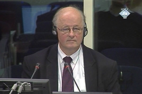Andras Riedlmayer, witness at the Vojislav Seselj trial Andras Riedlmayer, witness at the Vojislav Seselj trial