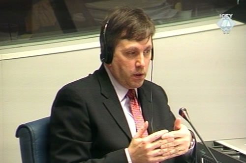Andrew Gow, witness in the Oric case Andrew Gow, witness in the Oric case