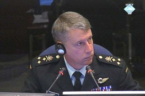 Andrew Leslie, witness in the Gotovina trial